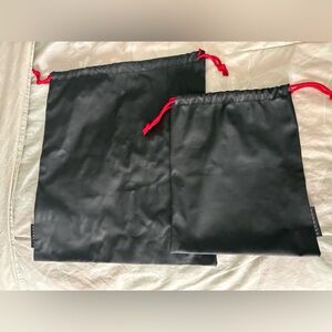 Sephora gift bags - Drawstring Bags with Red Accents